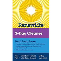 Renew Life 12-Count 3-Day Cleanse Total Body Reset Supplements 12 Ct