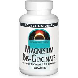 Source Naturals Magnesium Bis-Glycinate 120 Tablets 120 Tablets 120