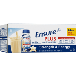 Ensure PLUS Meal Replacement Nutrition Shake, 8 oz, Vanilla, 24/Pack (220-01080)