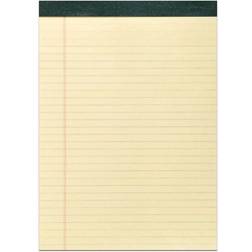 Roaring Spring Paper Products Recycled Legal Pad, 8.5" x 11.75" 40 Sheets/Pad, Canary (74712) Yellow