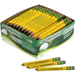 Ticonderoga Pencils, HB #2) Black Lead, Yellow Barrel, 72/Box