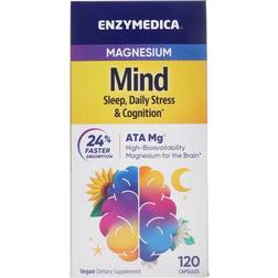 Enzymedica Magnesium, Mind, 120 Capsules 120