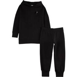 Moncler Kid's Branded Sweat Set - Black