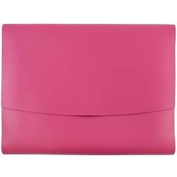 Jam Paper Italian Leather Snap Closure Portfolio in Fuchsia 10.5" x 13" MichaelsÂ Fuchsia 10.5" x 13"