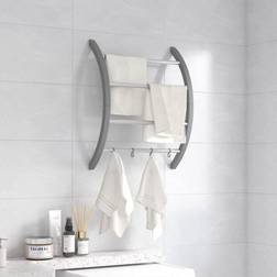 vidaXL Towel Rack with Hooks