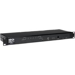 Tripp Lite NetDirector 1U Rackmount IP-KVM Switch, 8-Port (B022-U08-IP) Black