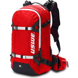 USWE Snowy 16 Ski touring backpack size 16 l, black/red