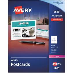 Avery Postcards 4-1/4"x5-1/2" 200pcs