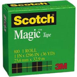 Scotch 810-1-1296 Magic Office Tape, 1' 1'