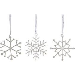 Melrose Iron & Jewel Snowflake Ornament