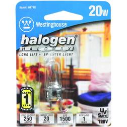 Westinghouse 20-Watt Halogen T4 JCD Single-Ended Clear GY7.9/8.0 Base Light Bulb