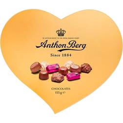 Anthon Berg Heart-Shaped Gold Box 155g 1Pack