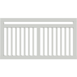 Plus Linea Fasadstaket 150×80