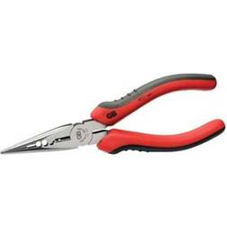 Bender Long Nose Pliers with Cutter & Crimper Needle-Nose Pliers