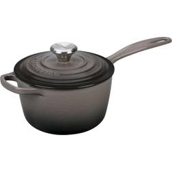 Le Creuset Oyster Signature with lid 0.44 gal 6.25 "