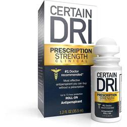 Certain Dri Prescription Strength Antiperspirant Invisible Deo Roll-On 1.2fl oz