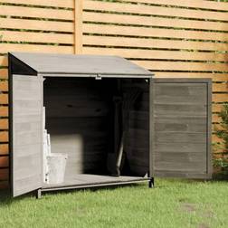 vidaXL Garden Shed Solid Wood Fir (Byggnadsarea )