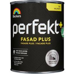 Beckers Perfekt Fasad Plus Trefasademaling Hvit