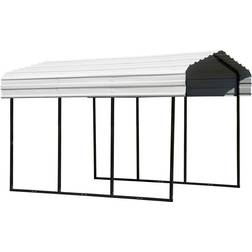 Arrow ShelterLogic Carport, 10'W 15'L 9'H (Building Area )