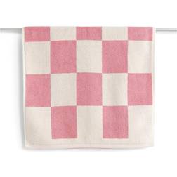 Hay Check Bath Mat Rosa