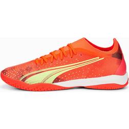 Puma Ultra Match IT fotbollsskor Fiery Coral-Fizzy Light-Puma Herr