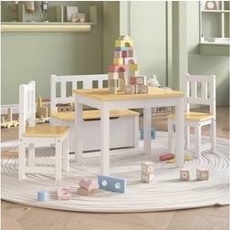 vidaXL Children and Chair Set