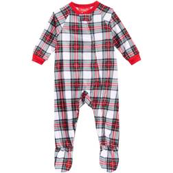 Family Pajamas Infant Matching Footed Pajamas - Stewart Plaid