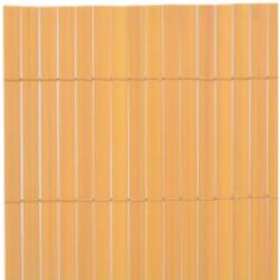 vidaXL Double-Sided Garden Fence 110x300 Yellow Yellow