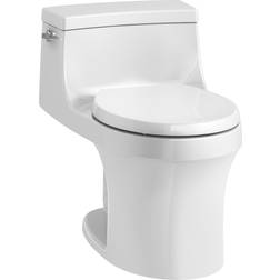 Kohler San Souci 1-Piece 1.28 GPF Single Flush Round Toilet in White