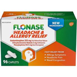 Flonase 96-Count Headache & Allergy Relief Caplets 96 Ct
