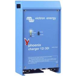 Victron Energy Phoenix Battery Charger, 12V/30A (2 1) 120-240V, Blue, Aluminum