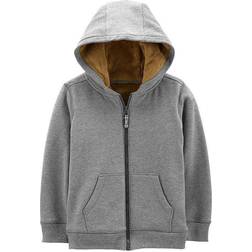 Carter's Kid's Fuzzy-Lined Hoodie - Grey