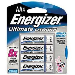 Energizer L91BP-4 AA Batteries