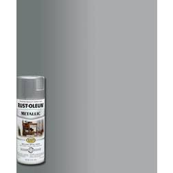 Rust-Oleum 7271830 Stops Metallic Spray Wood Oil Gray, Brown, Silver