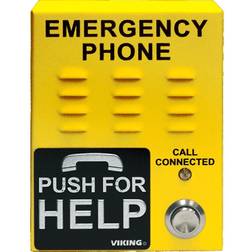 Viking E-1600-45A Elevator Emergency Phone, Yellow Powder Paint