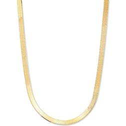 Giani Bernini Herringbone Chain Necklace - Gold