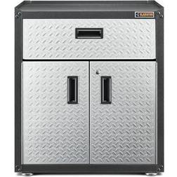 Gladiator Ready-to-Assemble 31 in. H Steel 3/4-Door Freestanding GearBox Garage Cabinet with Drawer, GAGB28KDYG