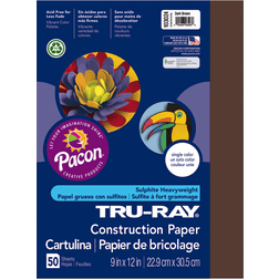 Tru-Rayï¿½ Construction Paper, 50%