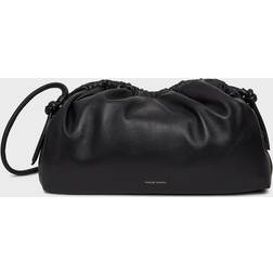 Mansur Gavriel Cloud Clutch Black/Flamma Black/Flamma