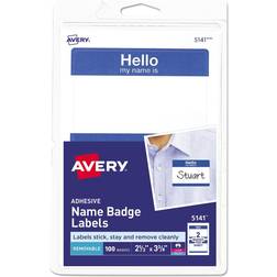 Avery "Hello, my name is" Badge