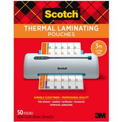 Scotch Letter Laminating Pouches, 3