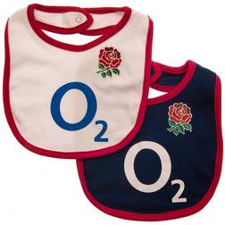 England RFU Baby Bibs (Pack of 2)