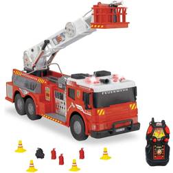 Dickie Toys 24" Light & Sound RC Fire Truck With Working Pump, Multicolor"