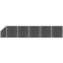 vidaXL Fence Panel Set WPC 965x