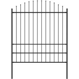 vidaXL Garden Fence with Spear Top