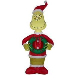 Gemmy Airblown Inflatable Grinch Figurine 48"