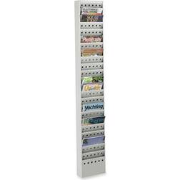 SAFCO Steel Magazine Newspaper Rack 10x65.5"