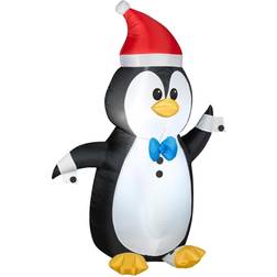 National Tree Company 4' Waving Penguin Inflatable Christmas Decoration