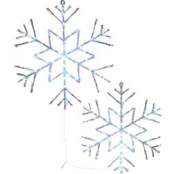 National Tree Company Star Ice Crystal Snowflake Decoration 24.2" 2