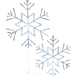 National Tree Company Star Ice Crystal Snowflake Decoration 24.2" 2